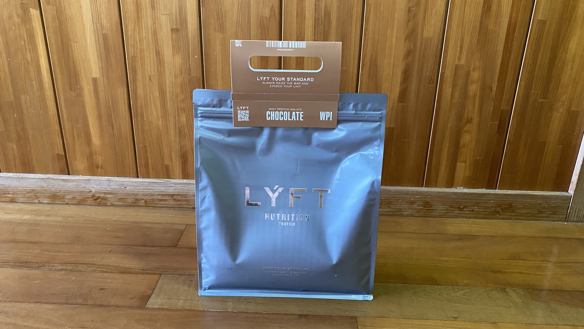 LYFTリフトプロテインチョコレート味パッケージ