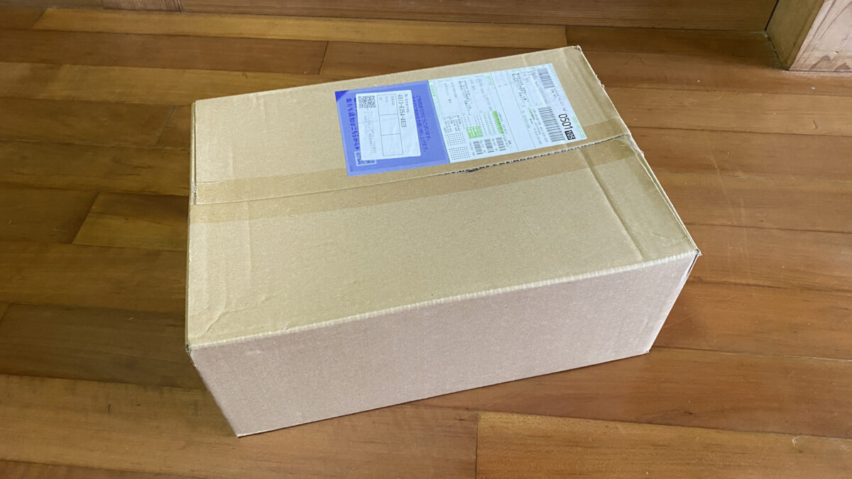LYFTプロテイン通常パッケージを2個購入したときの梱包